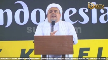 Habib Rizieq Singgung Ada 2 Buaya Lagi Ribut: Kita Gelar Tikar, Taruh Kopi, Nonton