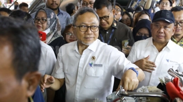 Mendag Zulhas Merasa Gembira Pasar Tanah Abang Kini Tak Lagi Sepi