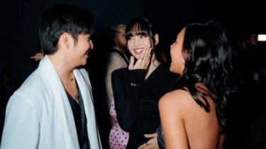 Angga Yunanda dan Shenina Cinnamon Pamer Foto Bareng Lisa BLACKPINK hingga Mingyu