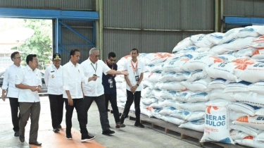 Presiden Curhat Dilema Jaga Keseimbangan Harga Beras