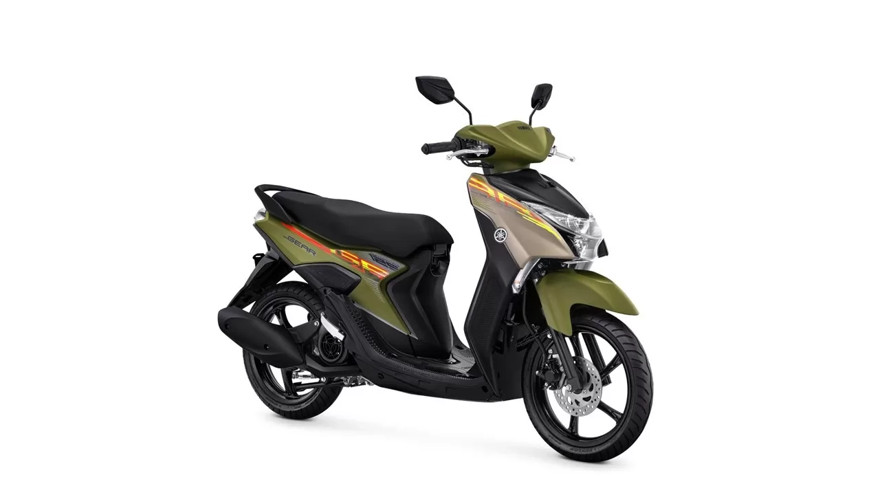 Yamaha Lakukan Penyegaran Skutik Gear 125 dengan Warna Baru, Nggak Ada Ubahan Berarti