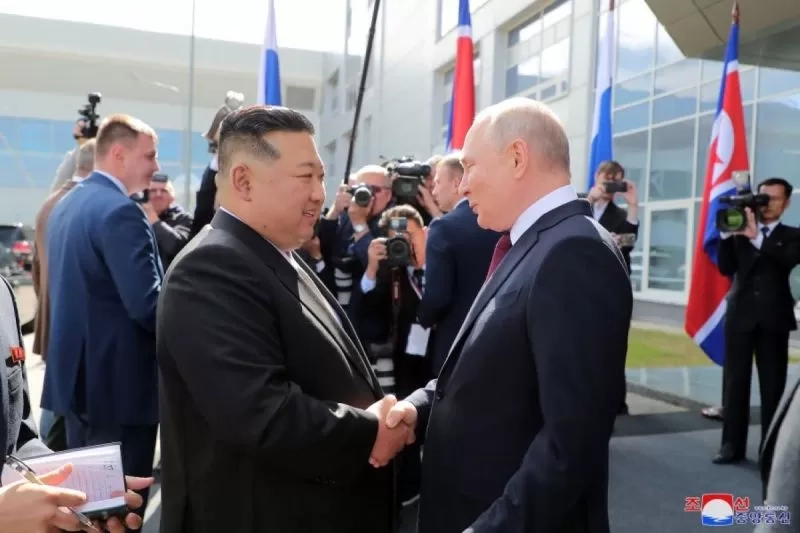 Kim Jong Un Ucapkan Selamat pada Putin yang Terpiih Kembali