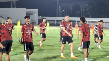 Timnas Indonesia Gelar Latihan Perdana Jelang Lawan Vietnam, Shin Tae-yong: Belum Lengkap