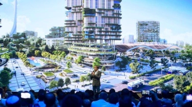 Tak Hanya Mobil Terbang, IKN Bakal Dilengkapi Tiang Listrik Cerdas Bisa Jawab Pertanyaan Warga