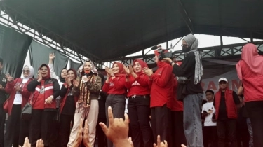 Ngaku Sosok Introvert, Siti Atikoh Diulti Netizen Gara-gara Joget Kampanye: Terlalu Lincah