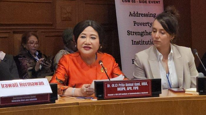 Di Forum CSW68 PBB, Prita Kemal Gani Tekankan Pendidikan Entaskan Kemiskinan