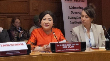 Di Forum CSW68 PBB, Prita Kemal Gani Tekankan Pendidikan Entaskan Kemiskinan