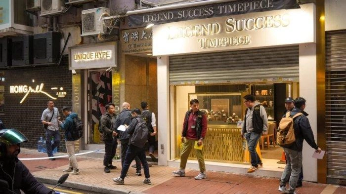 Kronologi 6 WNI di Hong Kong Rampok Jam Tangah Mewah Total Rp 12 Miliar