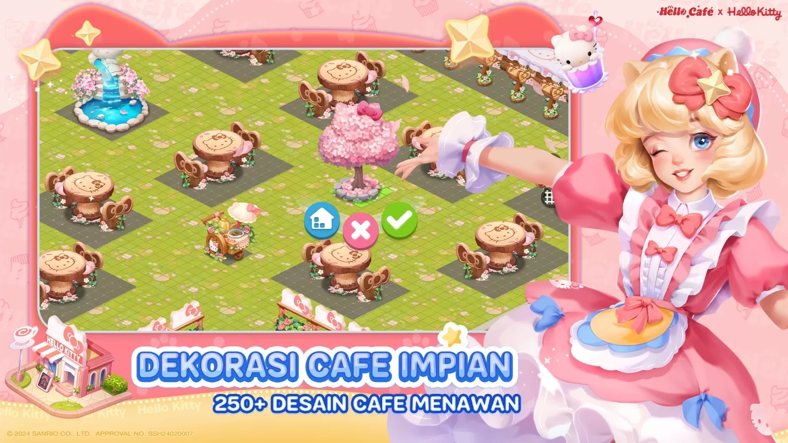 Kolaborasi dengan Sanrio, VNGGames Hadirkan Game Hello Cafe-Hello Kitty, Apa Saja Keseruannya?