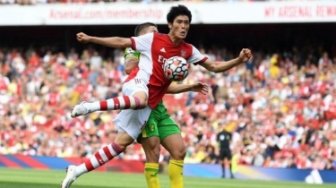 Senang Takehiro Tomiyasu Teken Kontrak Baru di Arsenal, Mikel Arteta: Dia Dicintai Semua Orang