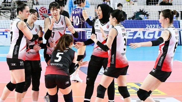 Jadwal Red Sparks vs Pink Spiders di Play-off Liga Voli Korea, Megawati Cs Main Tandang 2 Kali