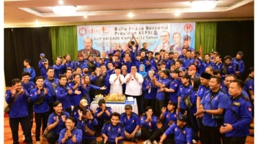 Kunjungan Kerja ke DPC Karawang, Presiden KSPSI Tekankan Kemandirian Organisasi