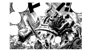 Spoiler One Piece 1111: Kemunculan Robot Raksasa Kuno yang Bergumam