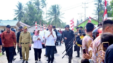 Telah Rampung, 24 Ruas Jalan Senilai Rp 648 Miliar Diresmikan Jokowi