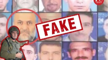Jubir IDF Lagi-lagi Sebar Berita Hoaks, Sebut Telah Tangkap Pemimpin Hamas, padahal Foto Palsu