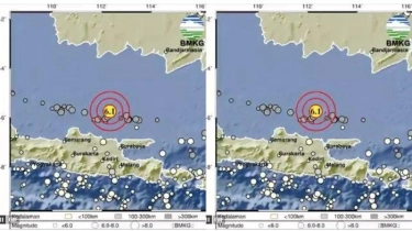 UPDATE Gempa Tuban, Ada 15 Kali Gempa Kecil, Dirasakan di 3 Provinsi