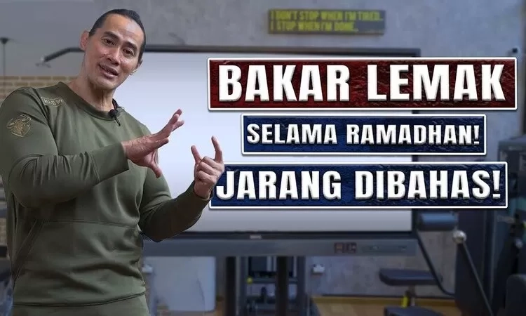 5 Tips Membakar Lemak Selama Berpuasa di Bulan Ramadan ala Ade Rai