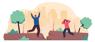 Tetap Tenang dan Jangan Panik Saat Terjadi Gempa Bumi, Simak 7 Tips Antisipasi Jika terjadi Gempa Secara Tiba-Tiba.