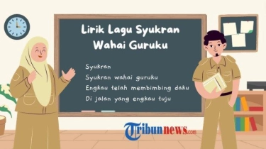 Lirik Lagu Syukran Wahai Guruku, Dinyanyikan saat Haflah Akhirussanah Santri dan Perpisahan Sekolah
