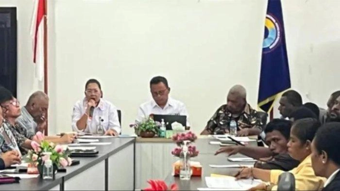 PLBN Skouw dan Pemerintah Papua Nugini Bahas Penanganan Isu Perlintasan Kedua Negara