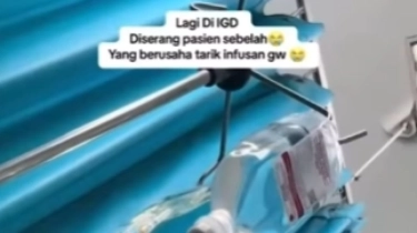 Nenek Misterius di IGD Buat Geger, Nekat Mau Cabut Infus Pasien Lain!