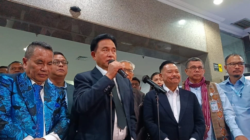 Tim Ganjar-Mahfud Sebut Suara Prabowo-Gibran 0, Yusril: Buktinya Mana?