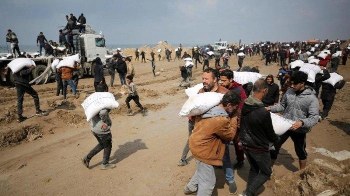 Harga Bahan Pokok di Gaza Naik 25 Kali Lipat, Sekantong Tepung Rp 6 Juta, Israel Larang UNRWA Bantu