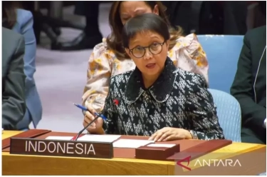 Menlu Retno Sambut Baik Resolusi DK PBB untuk Gencatan Senjata di Gaza