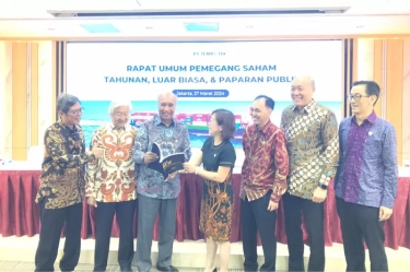 TMAS Bagikan Dividen Rp 8 wr Saham dan Incar Pendapatan Rp 5 Triliun di 2024