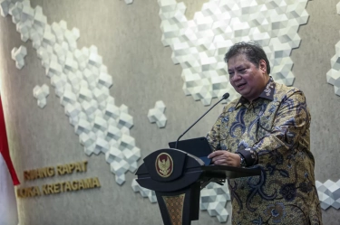 Dikabarkan Minta Jatah Kursi Paling Banyak, Airlangga Ngaku Golkar Santai Saja