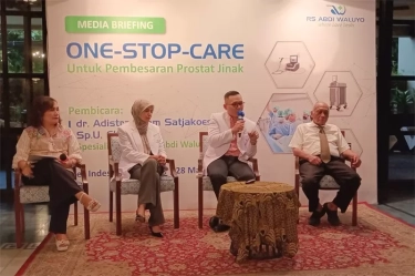 Hadirkan Layanan One-stop-care untuk Pembesaran Prostat Jinak, RS Abdi Waluyo Perkenalkan Water Vapor Thermal Therapy