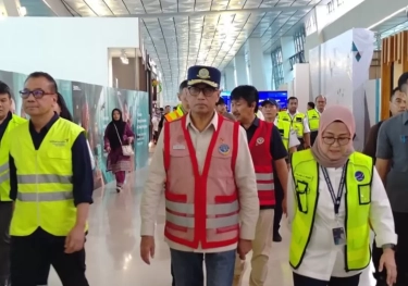 Menhub Paatikan Angkutan Lebaran 2024 di Bandara Soekarno-Hatta