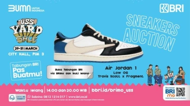 Ada Promo Sneakers dan Apparel Serba Rp50 Ribu, Yuk, Belanja di USS Yard Sale Pakai BRImo!