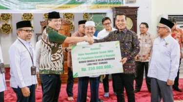 Berbagi di Bulan Ramadhan, PT Pegadaian Kanwil Manado Serahkan 1.000 Paket Sembako Kepada Mustahik