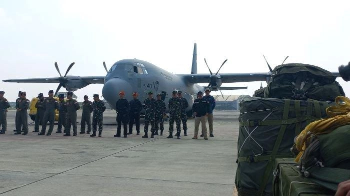 Panglima TNI Lepas Pengiriman 900 Paket Parasut Untuk Bantuan Kemanusiaan ke Palestina