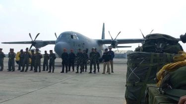 Panglima TNI Lepas Pengiriman 900 Paket Parasut Untuk Bantuan Kemanusiaan ke Palestina