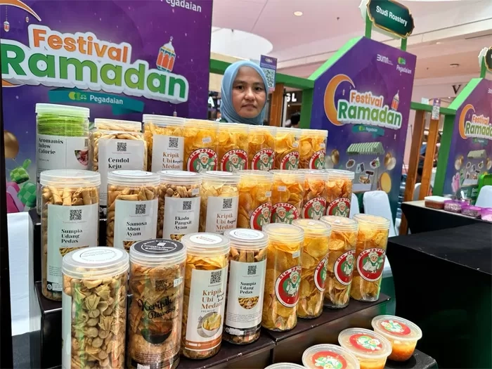 Serunya Berburu Kue dan Baju Lebaran di Fesival Ramadan Pegadaian Medan