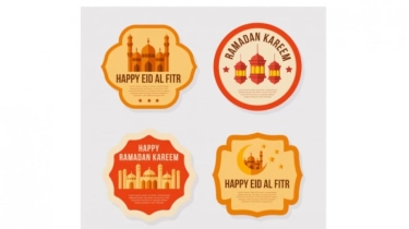 30 Gambar Stiker Toples Lebaran Lucu Gratis, Bisa Langsung Download dan Cetak!