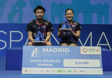 Juara di Spain Master 2024, Pasangan Ganda Campuran Rinov/Pitha Ungkap Kunci Keberhasilan dan Tegaskan Tugas Belum Selesai
