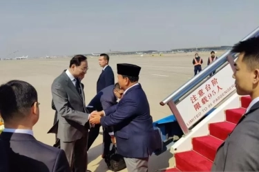 Prabowo Dijadwalkan Bertemu Xin Jinping di Tiongkok Sore Ini