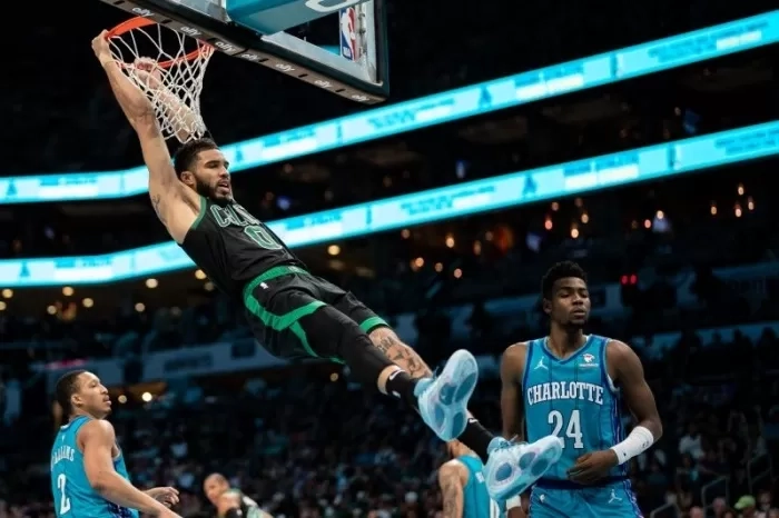 Performa Impresif Jayson Tatum Bawa Celtics Hempaskan Charlotte Hornets