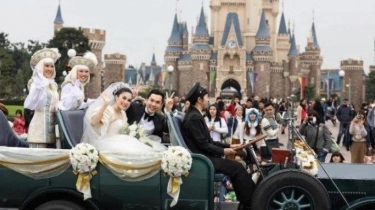 Harvey Moeis Korupsi dari 2015, 5 Potret Mewah Pernikahan dengan Sandra Dewi di Disneyland pada 2016