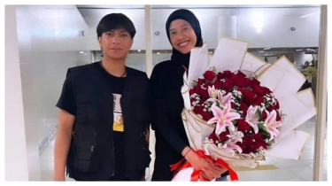 Megawati Latihan Gym Bareng Pacar, Tetap Semringah Penuhi Ajakan Penggemar untuk Berfoto