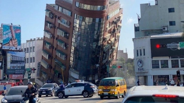 Gempa Dahsyat Guncang Taiwan: 4 Orang Tewas, 26 Gedung Runtuh, Puluhan Orang Terjebak Runtuhan