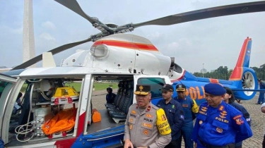 Inilah 2 Helikopter Polisi yang Dijadikan Ambulans Udara Selama Masa Mudik Lebaran 2024