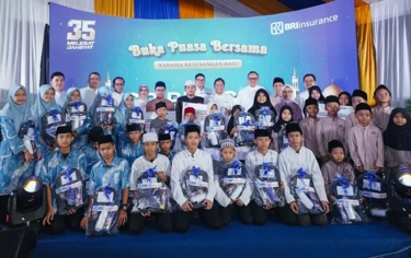 Syukuri Pencapaian, BRI Insurance Berbagi Kebahagiaan dengan Anak-anak Yatim/Piatu