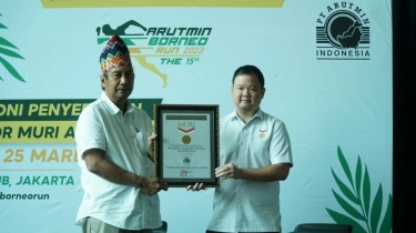 Anak Usaha BUMI, Arutmin Catatkan Rekor MURI, Dorong Inklusivitas dalam Kesehatan dan Olahraga