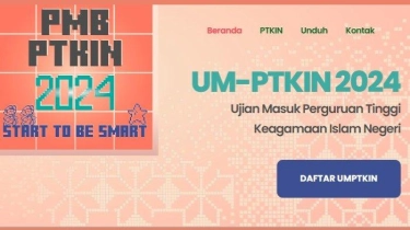 Alur Pendaftaran UM-PTKIN 2024 di laman um.ptkin.ac.id, Dibuka 17 April 2024