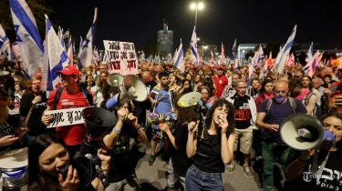 Netanyahu Didemo Besar-besaran oleh Warga Israel Anti-Pemerintahan, Aksi Protes Disertai Kekerasan