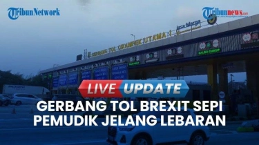 VIDEO Arus Mudik: Gerbang Tol Brexit Sepi Pemudik Jelang Lebaran